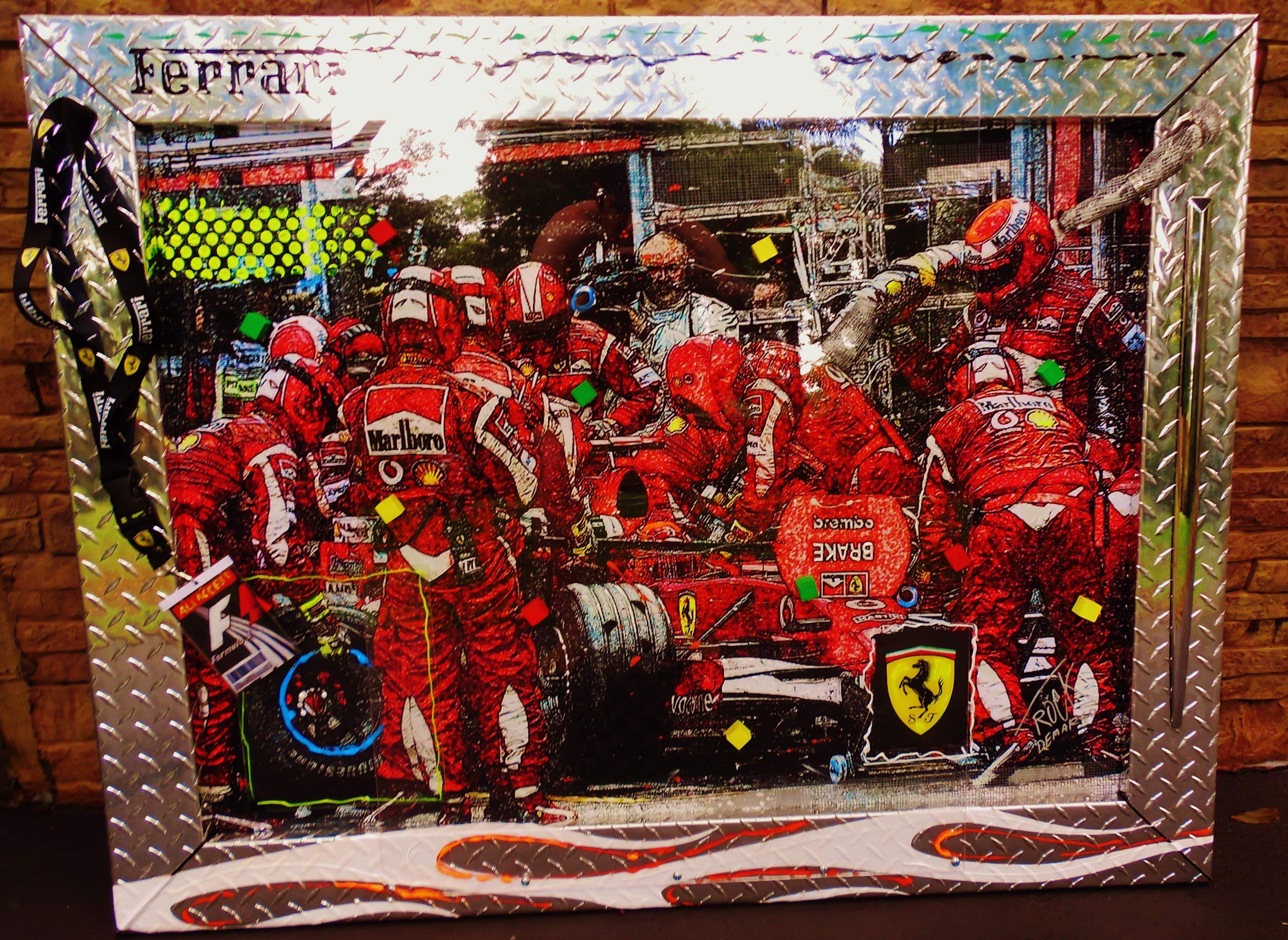 Ferrari Formula One Pop Art
