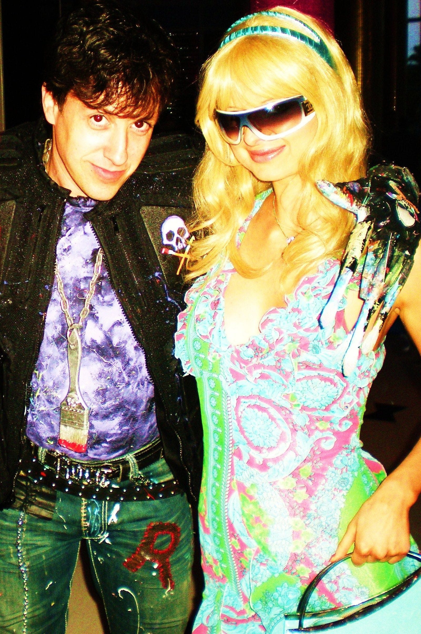 Rock and Paris Hilton